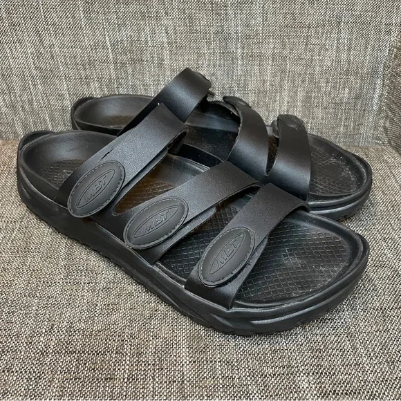 MBT Shoes Mbt Sandals Womens Lamu Recovery Slipon Black Size